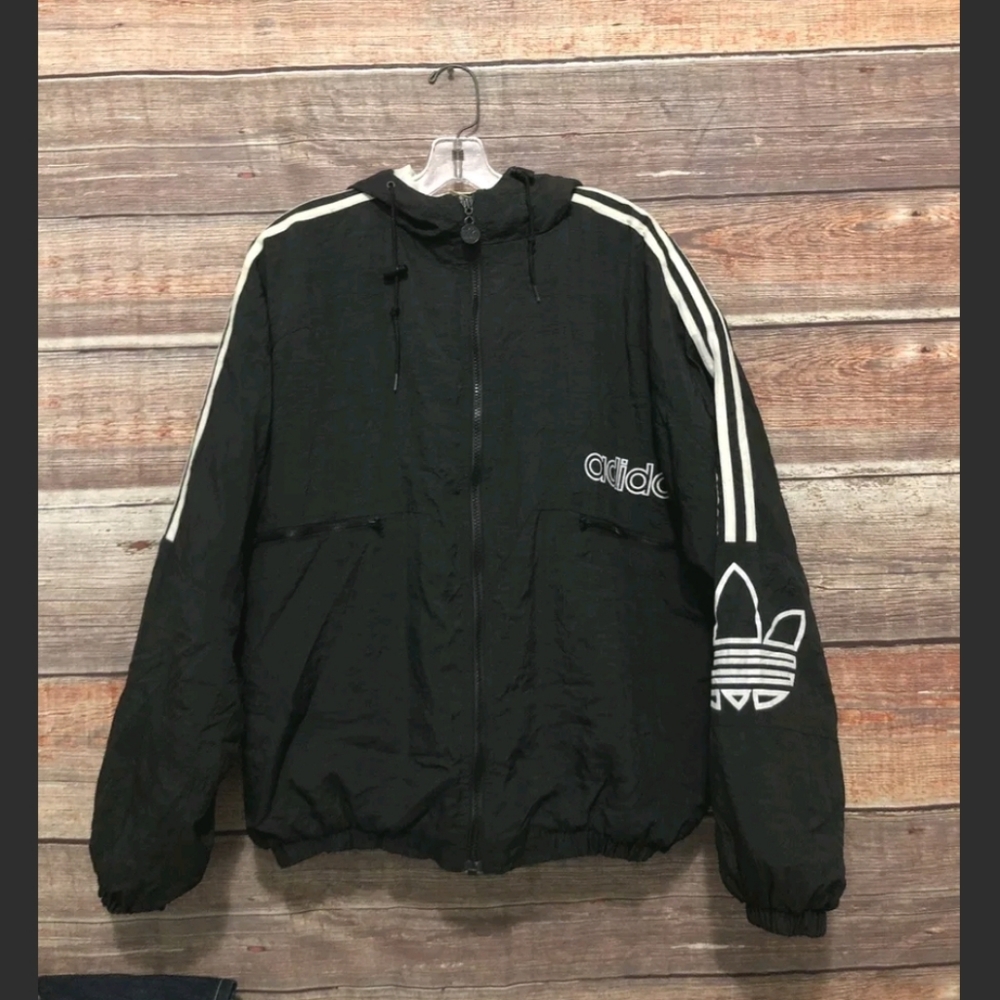 Vintage Adidas Puffer Jacket 90's Style